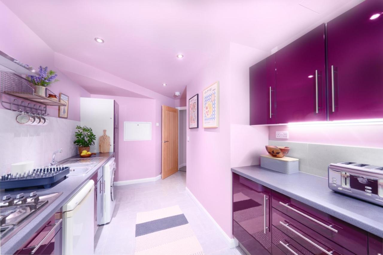 Acer House Stylish Garden Flat Lovely Valley View Dog Friendly Central באת' מראה חיצוני תמונה